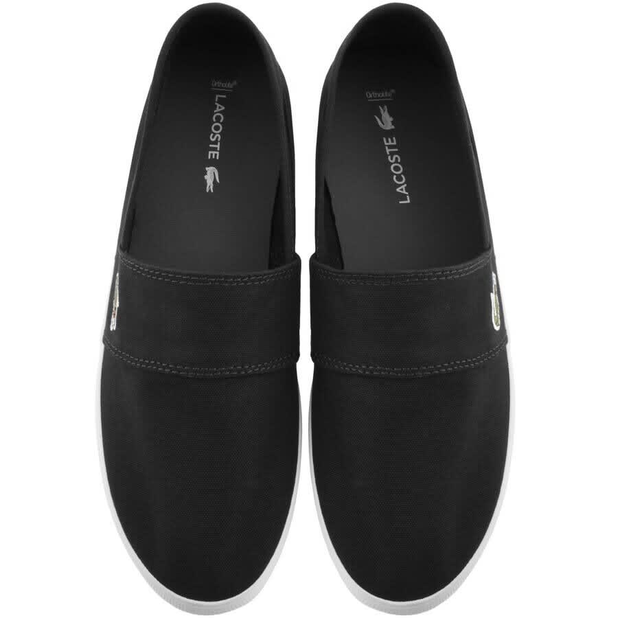Alternative Image for ProductLacoste Marice Plimsolls Black3
