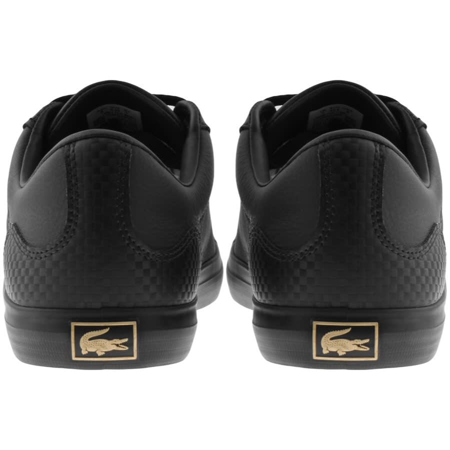 Alternative Image for ProductLacoste Lerond Trainers Black2