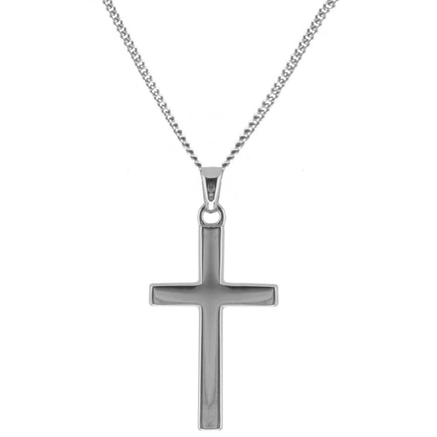 Alternative Image for ProductSerge Denimes Cross Necklace Silver3
