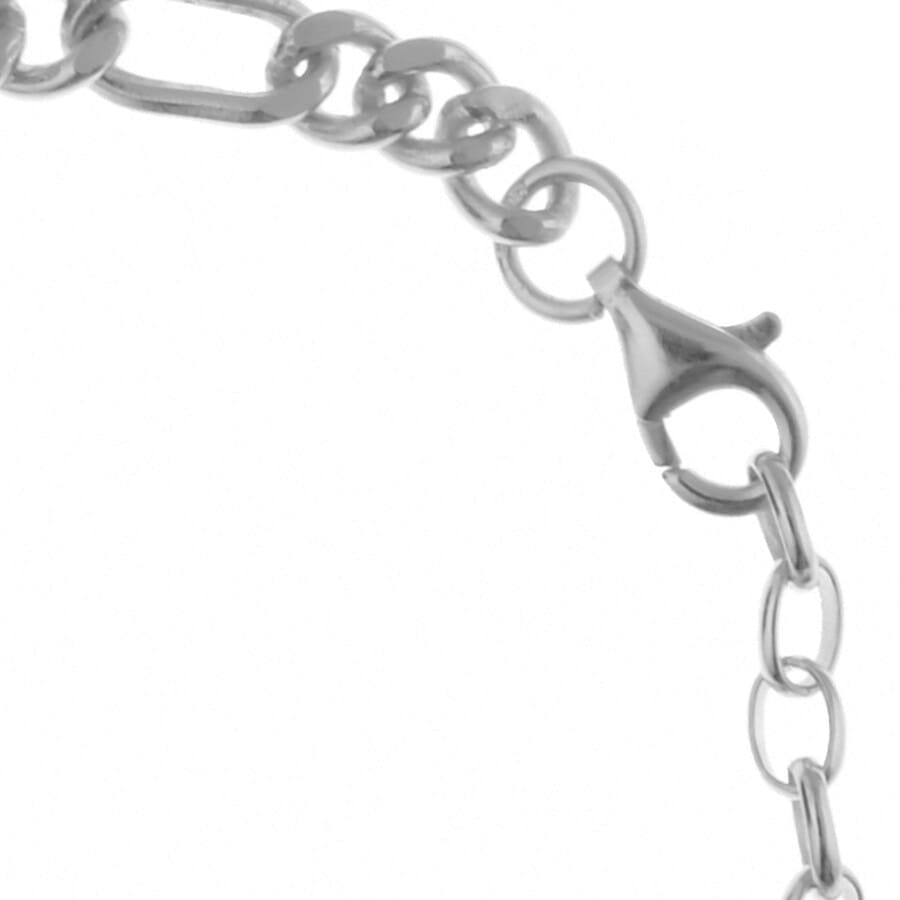 Alternative Image for ProductSerge Denimes Figaro Clasp Bracelet Silver3
