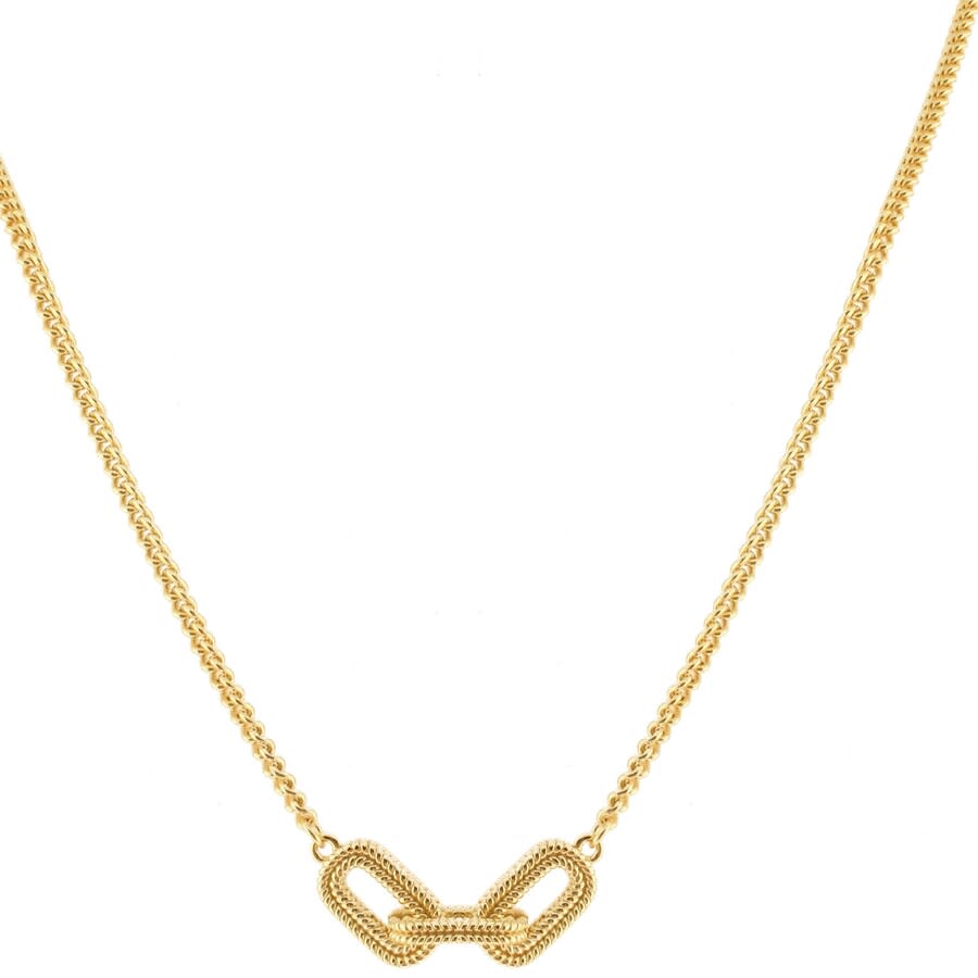 Serge Denimes Corda Necklace Gold | Mainline Menswear