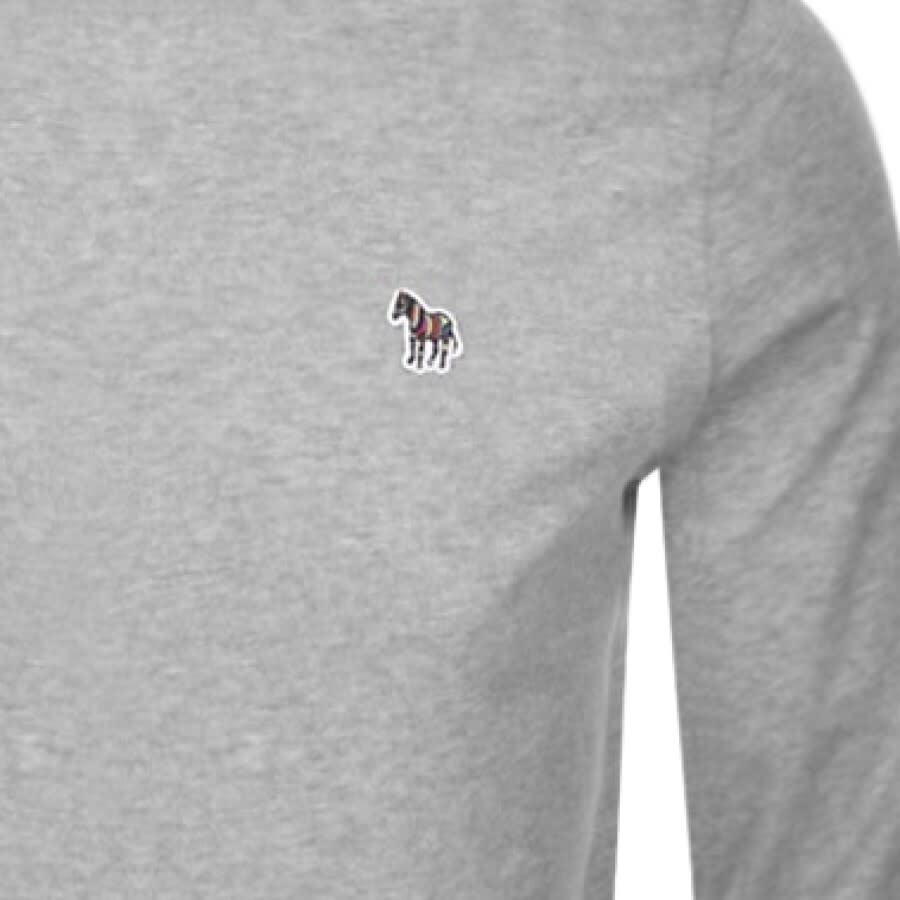 Alternative Image for ProductPS By Paul Smith Long Sleeved T Shirt Grey3