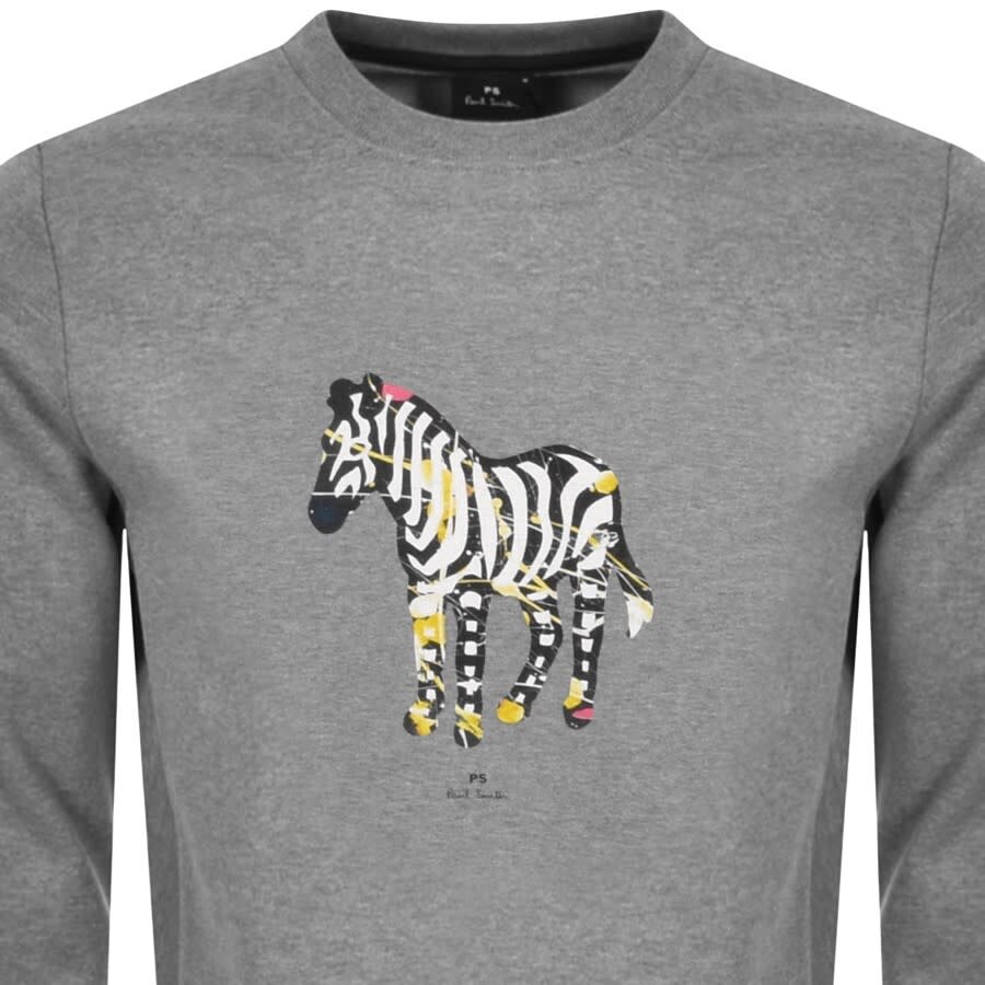 Alternative Image for ProductPS By Paul Smith Zebra Logo Sweatshirt Grey2