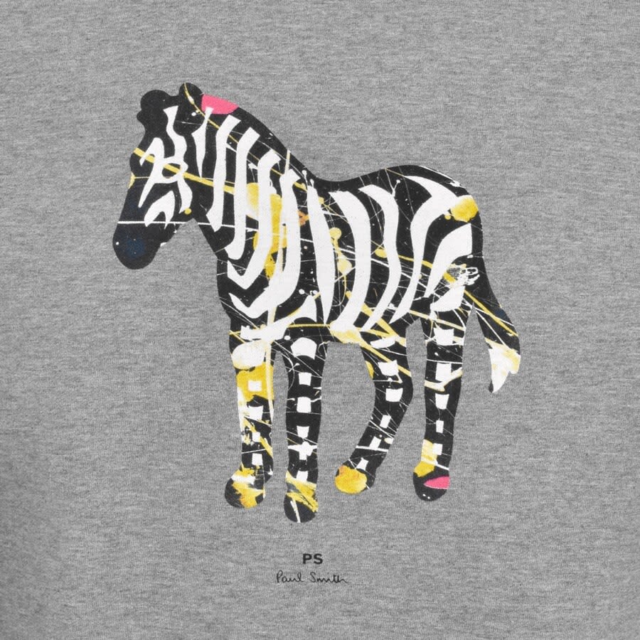 Alternative Image for ProductPS By Paul Smith Zebra Logo Sweatshirt Grey3