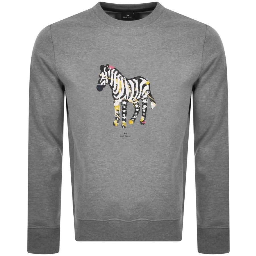 Alternative Image for ProductPS By Paul Smith Zebra Logo Sweatshirt Grey1