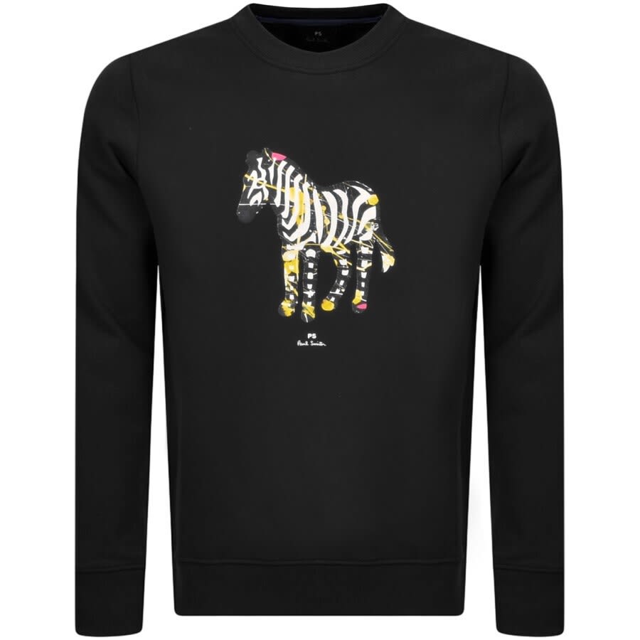 Alternative Image for ProductPS By Paul Smith Zebra Logo Sweatshirt Black1