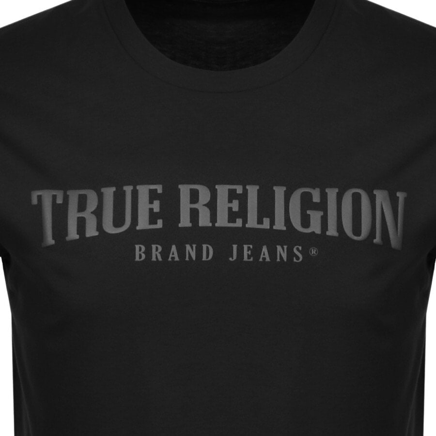 Alternative Image for ProductTrue Religion Arch Logo T Shirt Black3