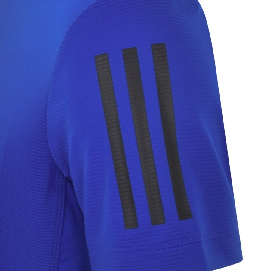 Alternative Image for Productadidas Training Aero Warri T Shirt Blue3