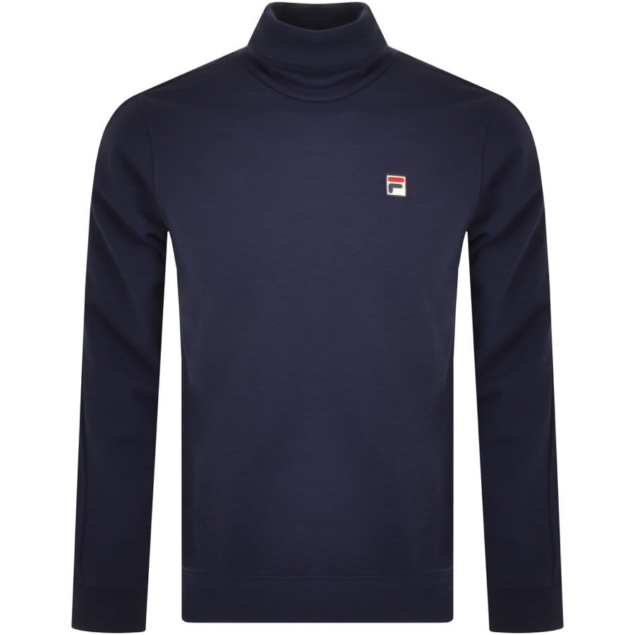 Alternative Image for ProductFila Roll Neck Sweatshirt Navy1