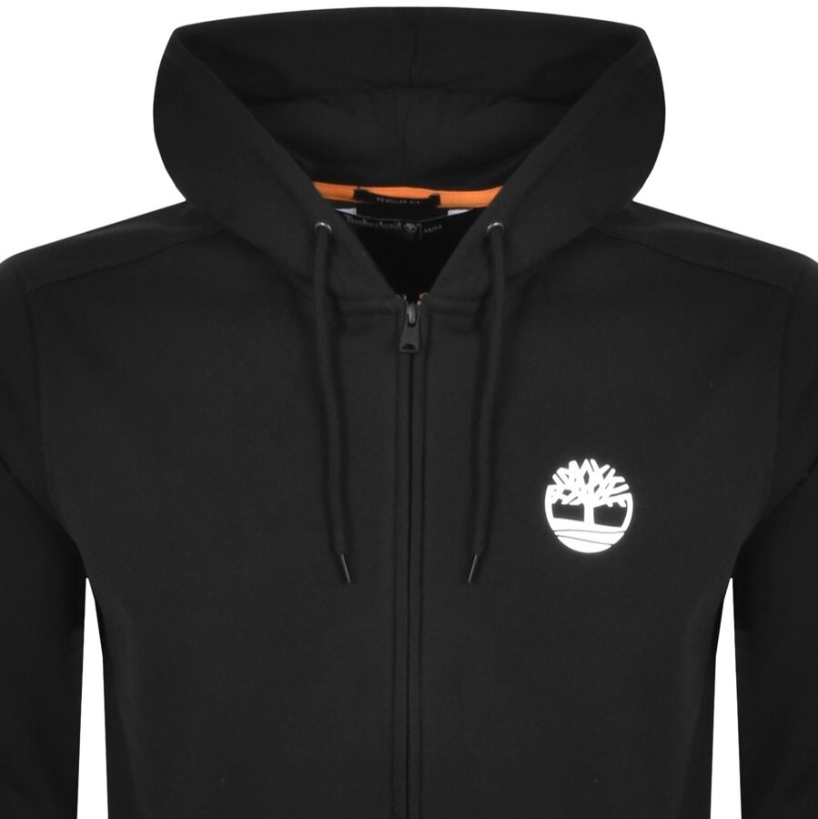Alternative Image for ProductTimberland Full Zip Logo Hoodie Black2