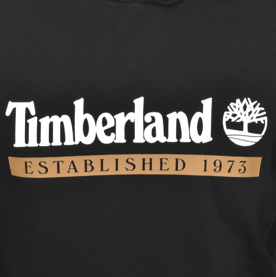 Alternative Image for ProductTimberland Logo Hoodie Black3