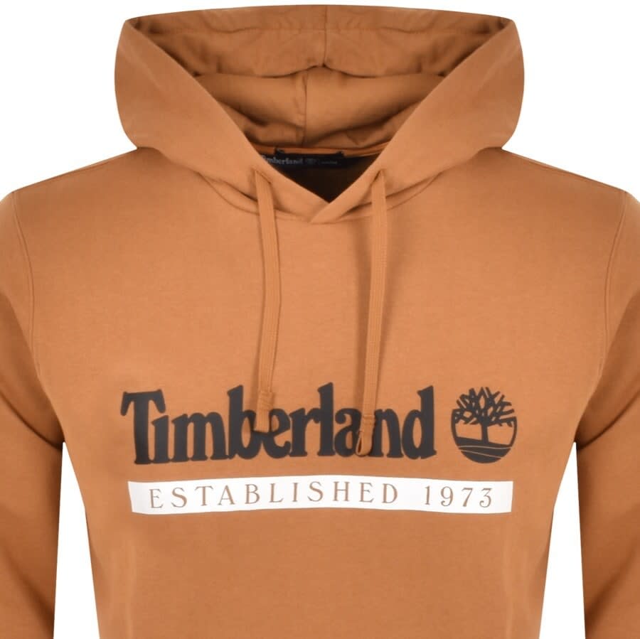 Alternative Image for ProductTimberland Logo Hoodie Brown2