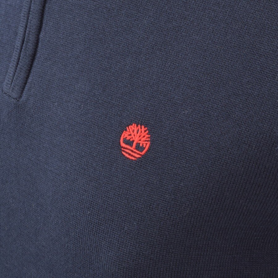 Alternative Image for ProductTimberland Half Zip Knit Jumper Navy3