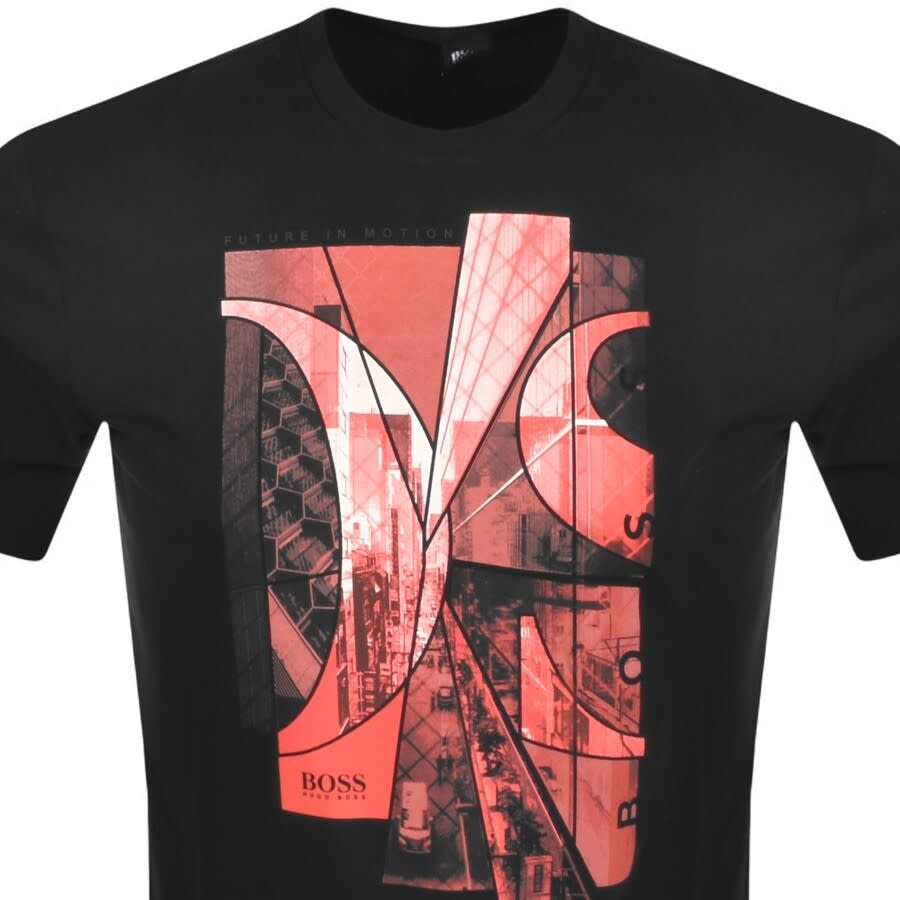 Alternative Image for ProductBOSS Tee 6 T Shirt Black2