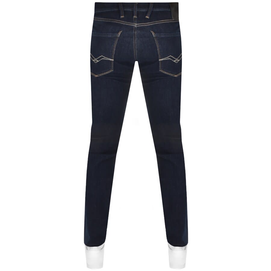 Alternative Image for ProductReplay Anbass Jeans Dark Wash Navy2
