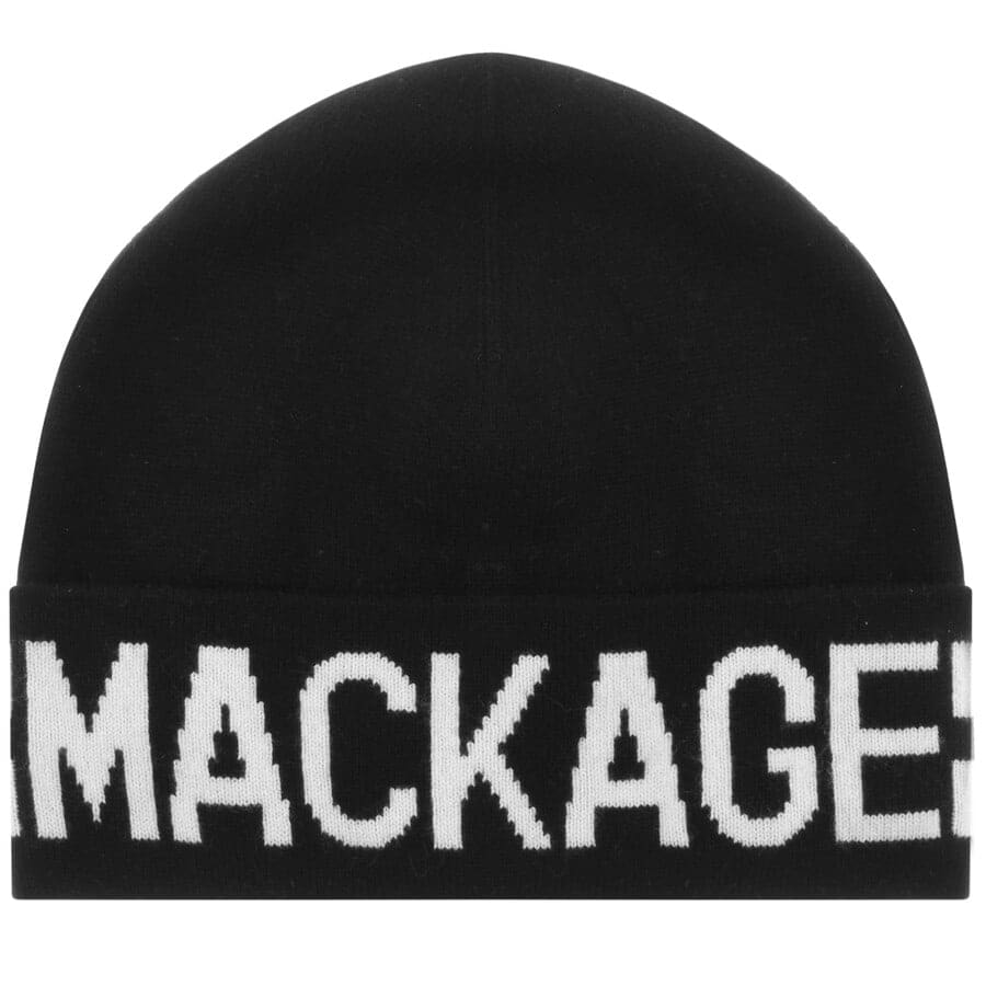 Alternative Image for ProductMackage Logo Beanie Hat Black1