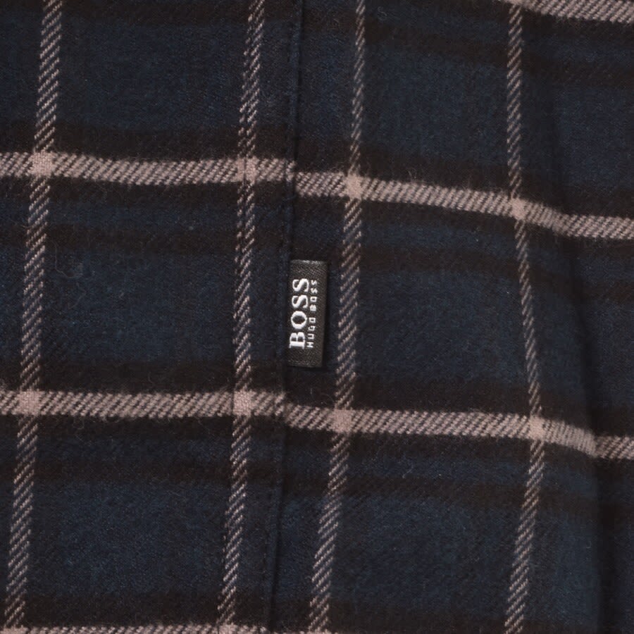 Alternative Image for ProductBOSS Nolan Long Sleeved Shirt Blue3