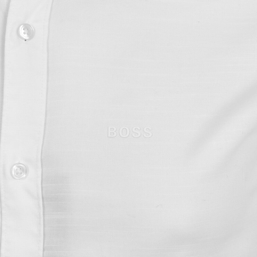 Alternative Image for ProductBOSS Rod Long Sleeved Shirt White3