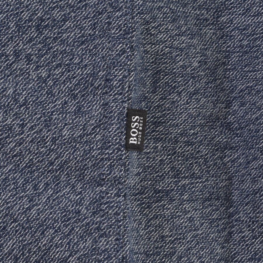 Alternative Image for ProductBOSS Nolan Long Sleeved Shirt Blue3