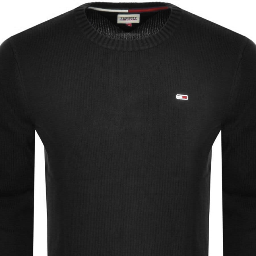 Alternative Image for ProductTommy Jeans Logo Knit Jumper Black2