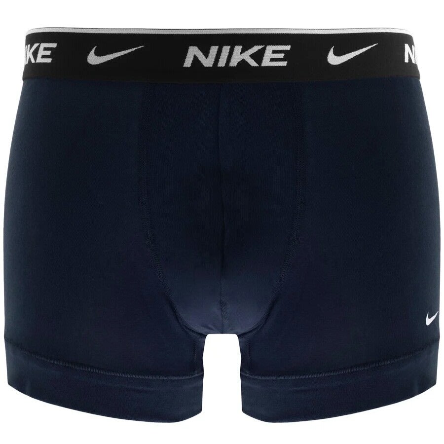 Alternative Image for ProductNike Logo 3 Pack Boxer Trunks Blue2