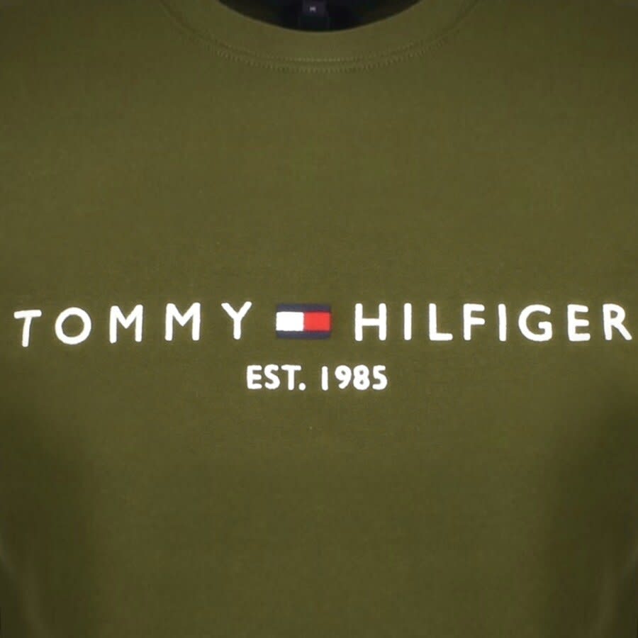 Alternative Image for ProductTommy Hilfiger Logo Sweatshirt Green3