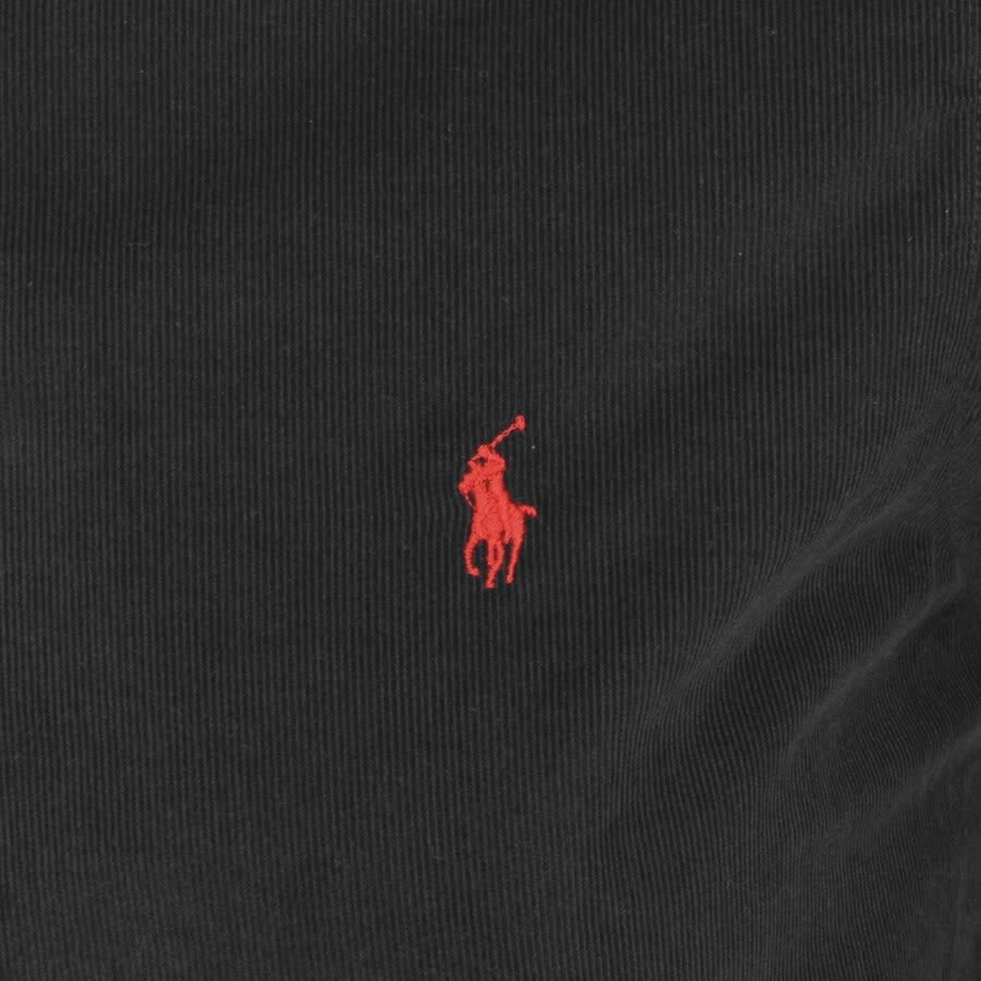 Alternative Image for ProductRalph Lauren Corduroy Long Sleeved Shirt Black3