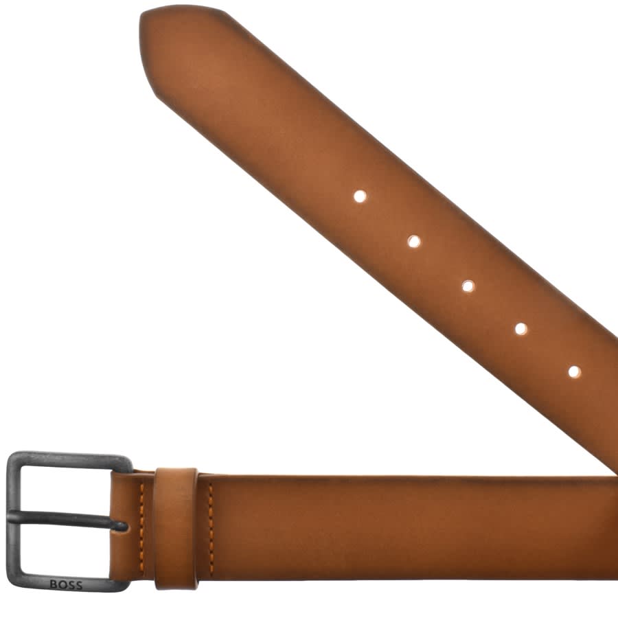 Alternative Image for ProductBOSS Leather Jeeko Belt Brown2