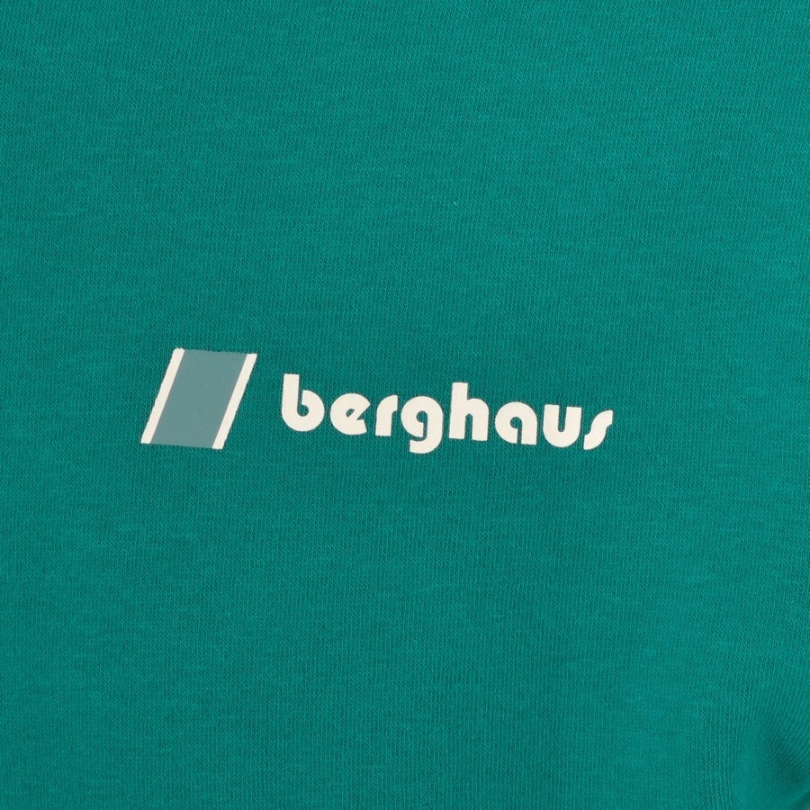 Alternative Image for ProductBerghaus Heritage Logo Hoodie Blue3