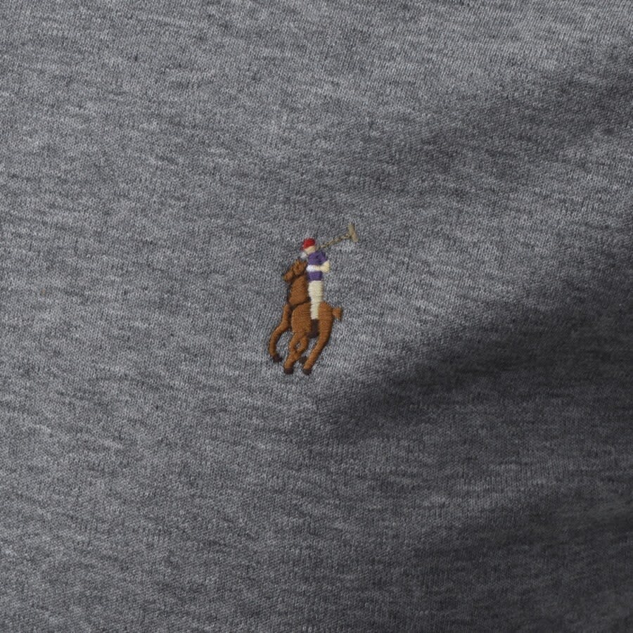 Alternative Image for ProductRalph Lauren Slim Fit Polo T Shirt Grey3