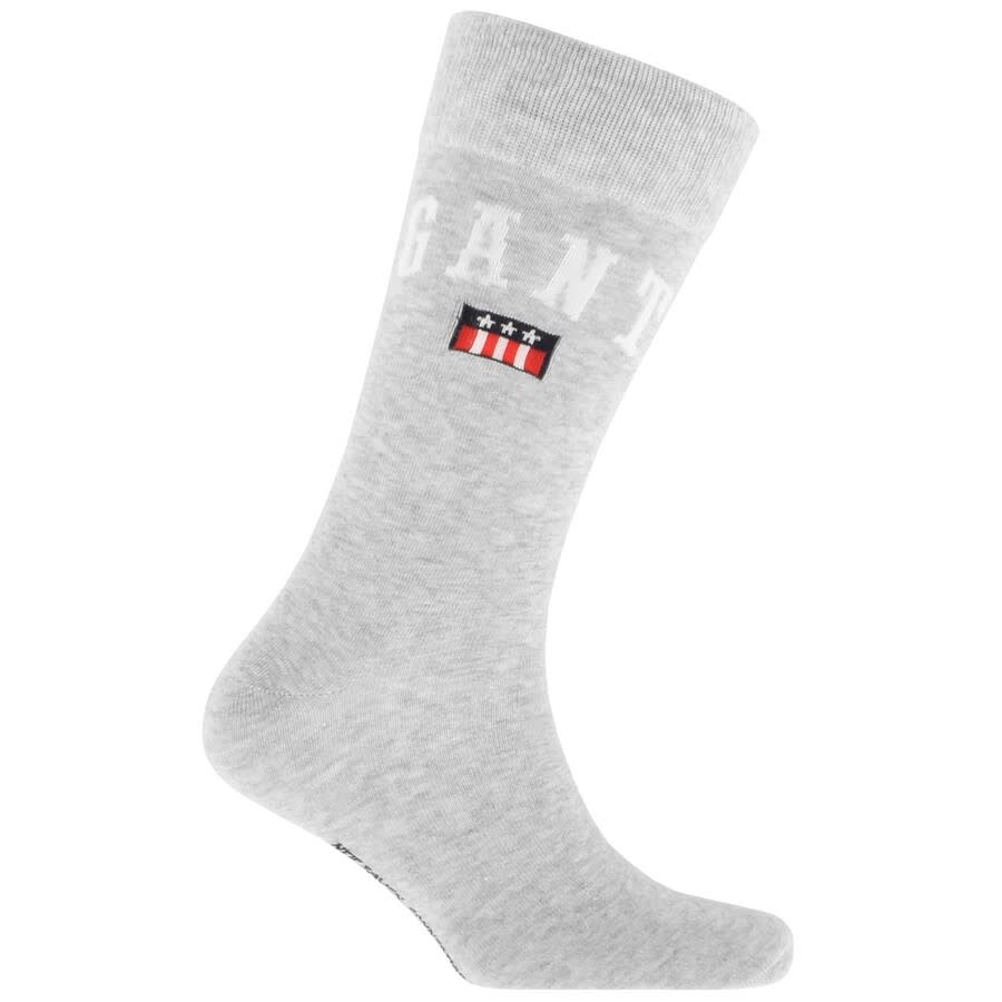Alternative Image for ProductGant Three Pack Socks Grey2