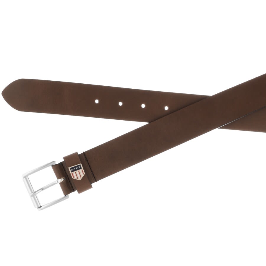 Alternative Image for ProductGant Retro Shield Logo Belt Brown2