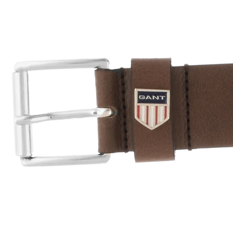 Alternative Image for ProductGant Retro Shield Logo Belt Brown3