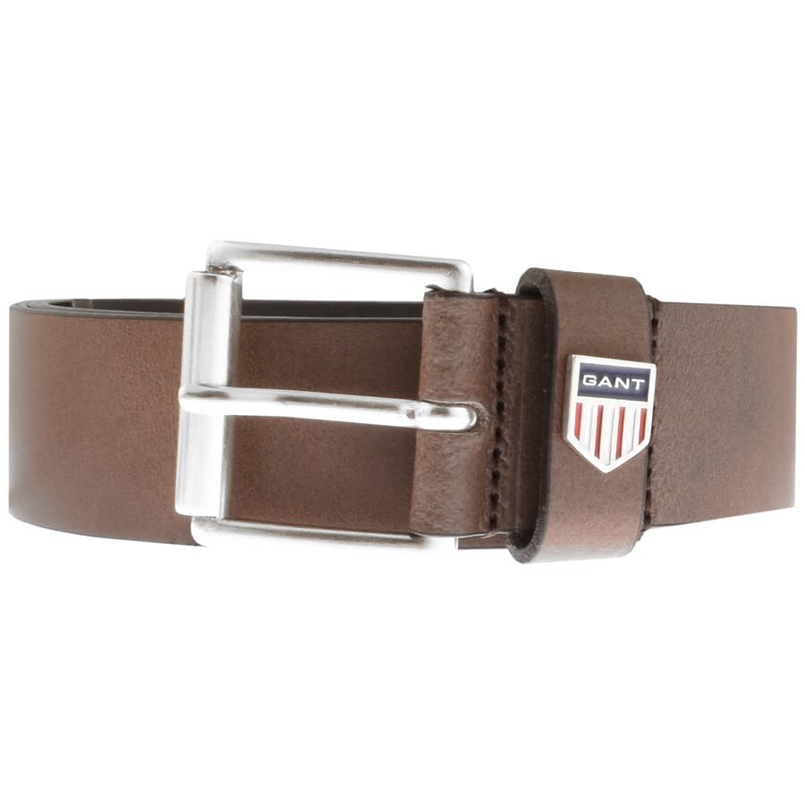 Alternative Image for ProductGant Retro Shield Logo Belt Brown1