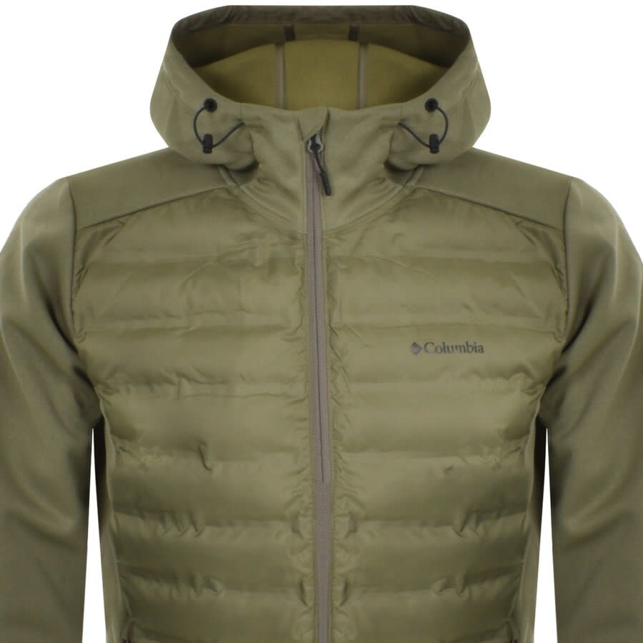 Alternative Image for ProductColumbia Full Zip Insulated Hoodie Green2