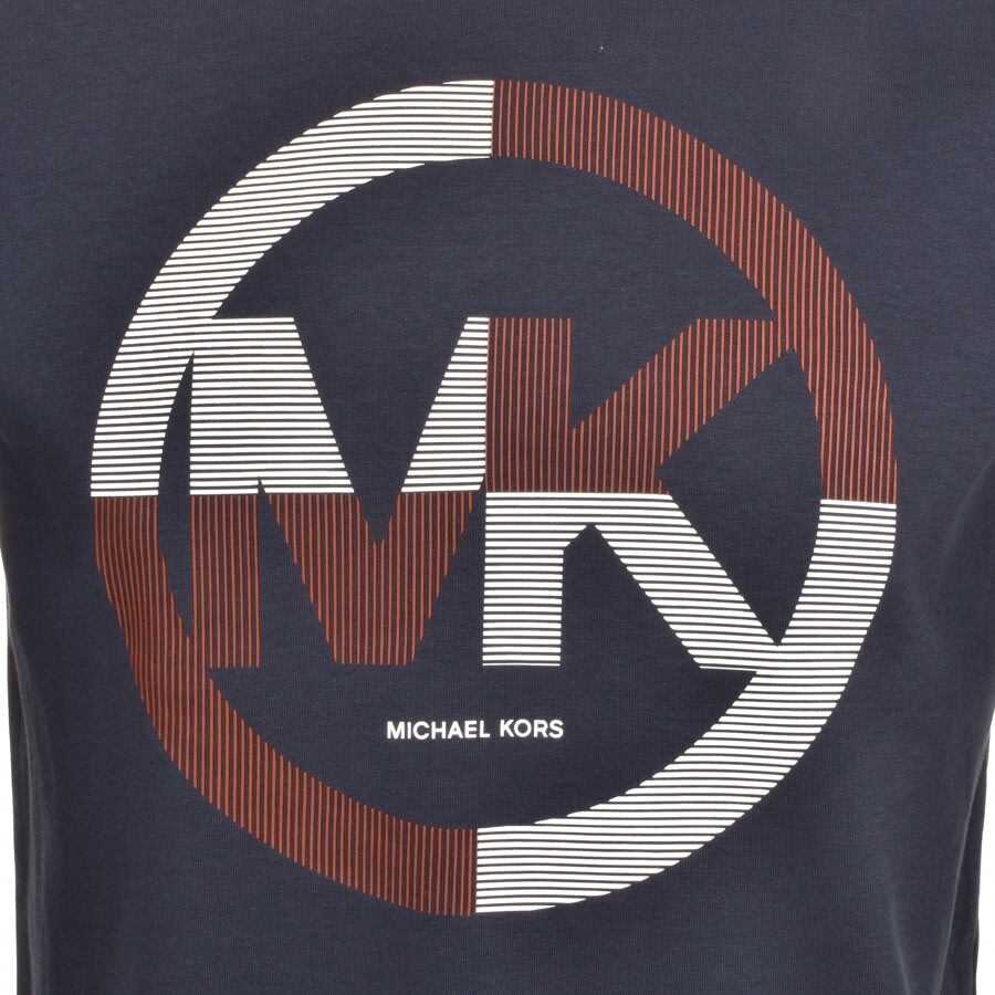 Alternative Image for ProductMichael Kors Logo Crew Neck Sweatshirt Navy3