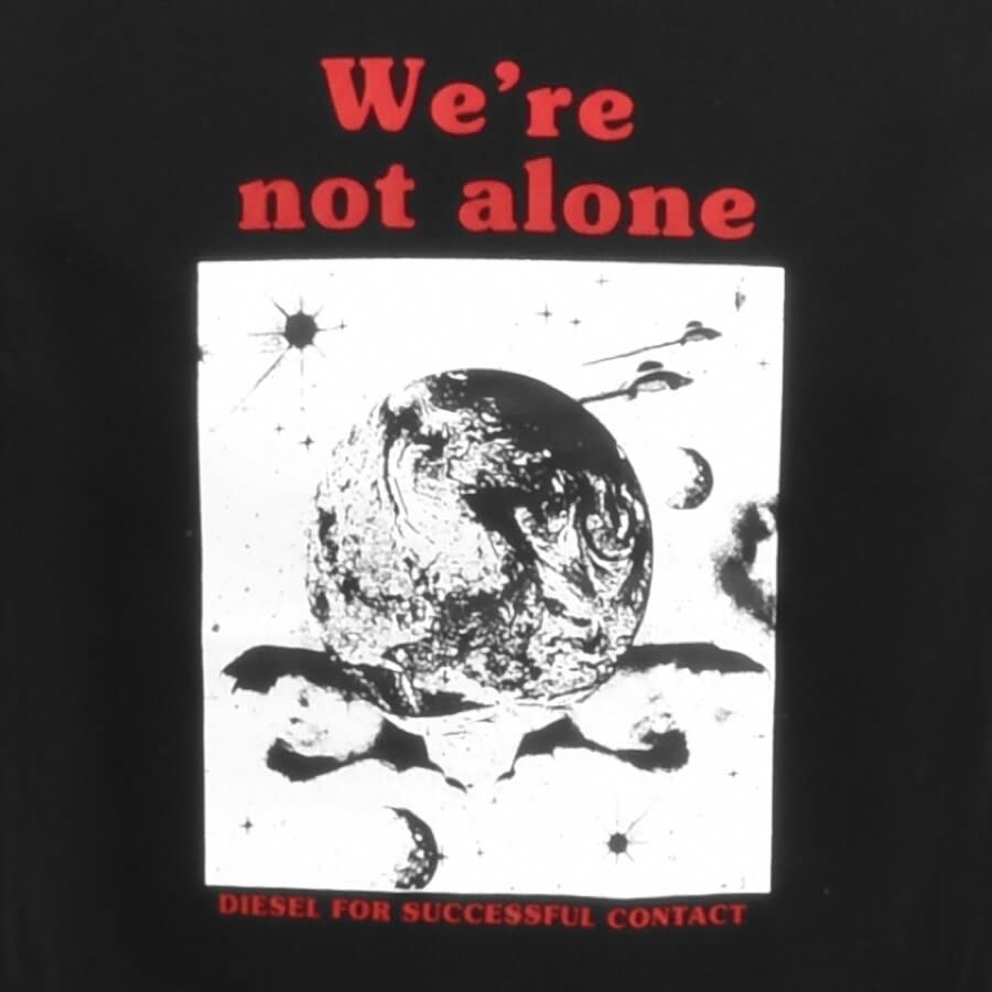 Alternative Image for ProductDiesel Diegos Short Sleeve T Shirt Black3