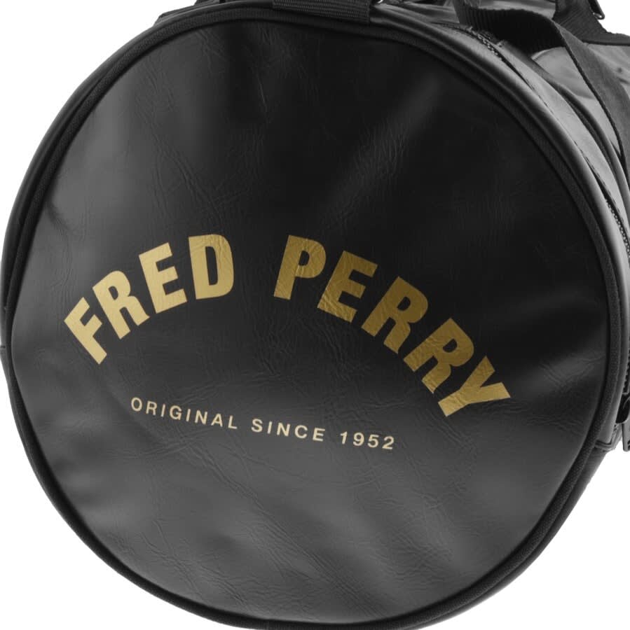 Fred Perry Classic Barrel Bag Black | Mainline Menswear United States