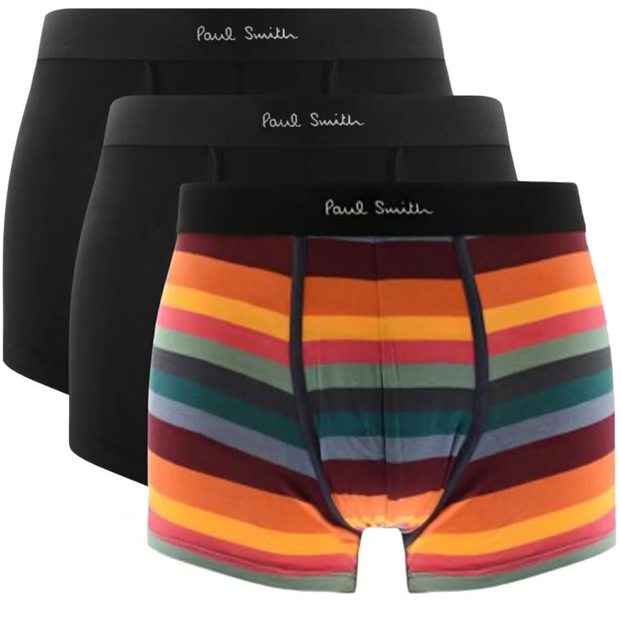 Alternative Image for ProductPS By Paul Smith Three Pack Trunks Black1