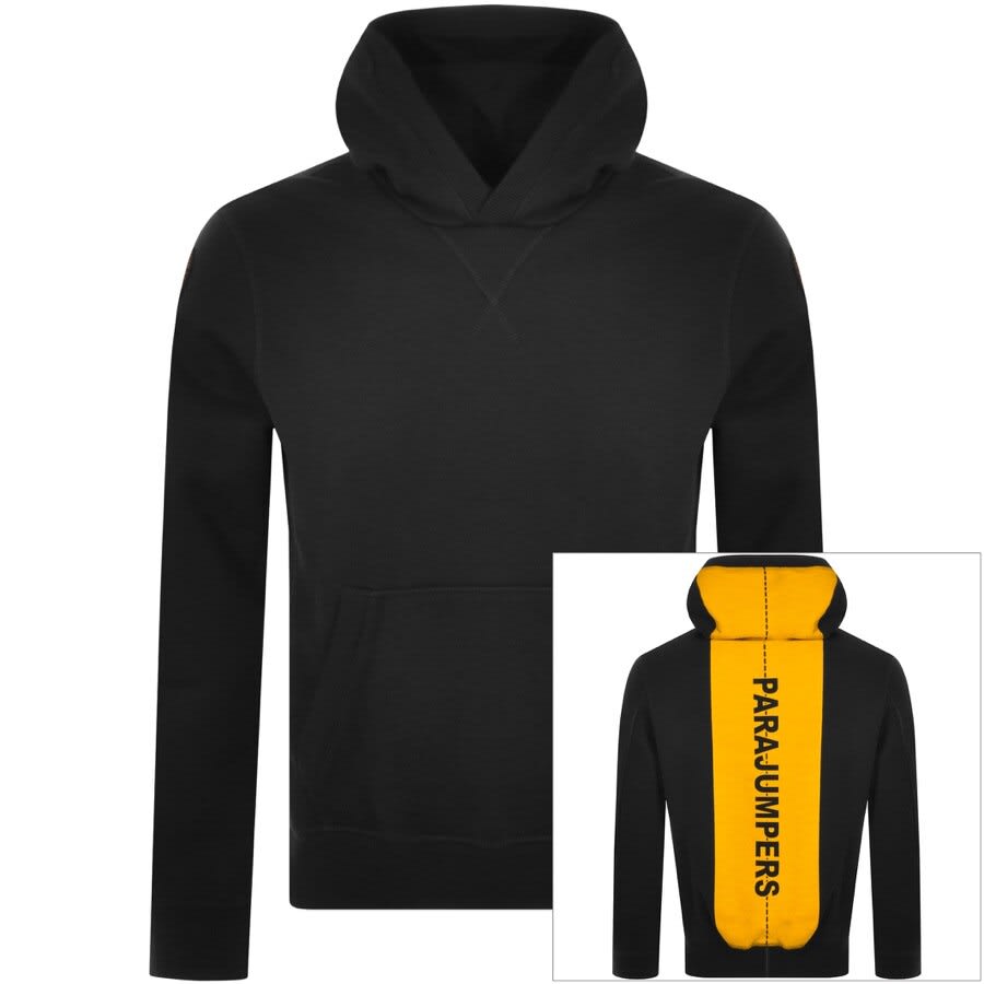 Alternative Image for ProductParajumpers Track Man Hoodie Black1