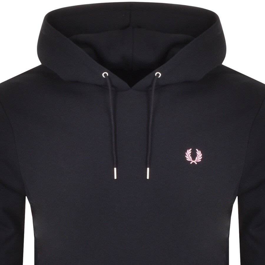 Alternative Image for ProductFred Perry Tipped Logo Hoodie Navy2