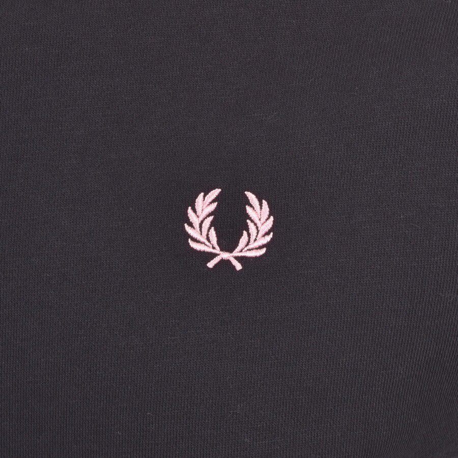 Alternative Image for ProductFred Perry Tipped Logo Hoodie Navy3