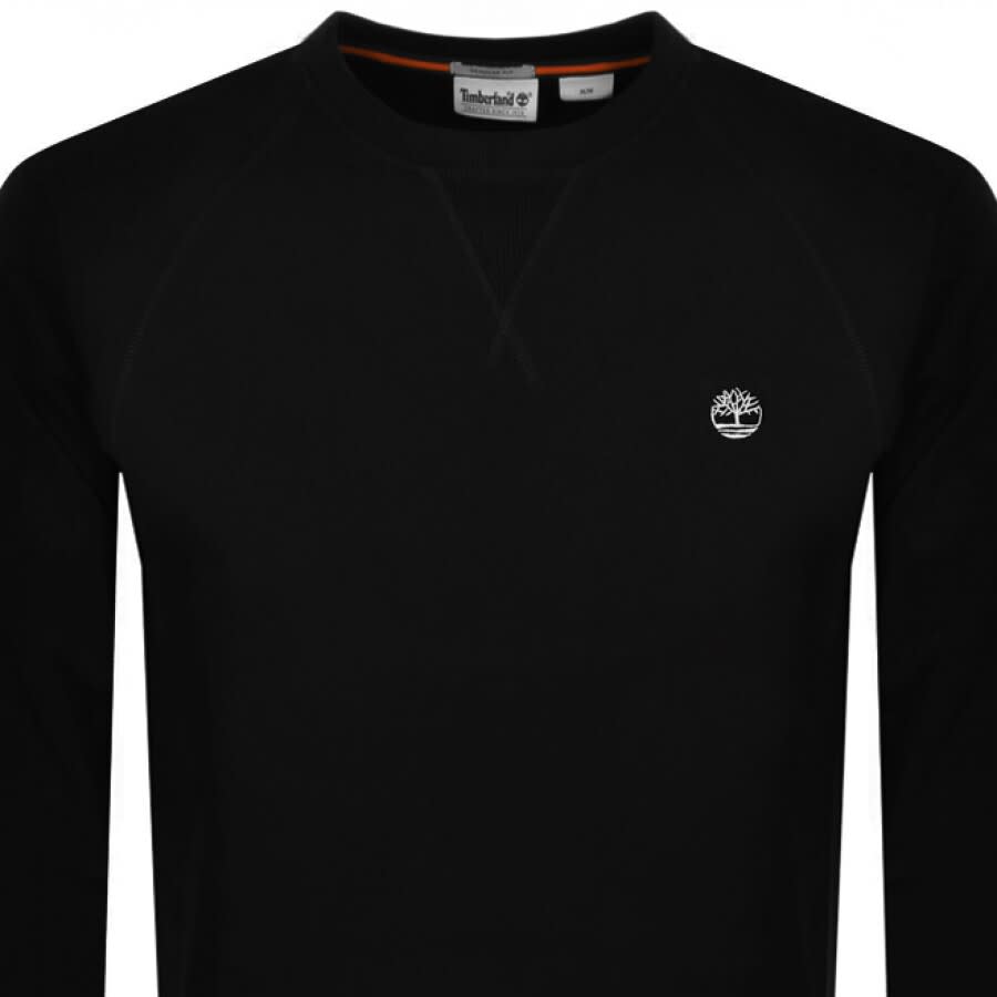 Alternative Image for ProductTimberland Crew Neck Logo Sweatshirt Black2