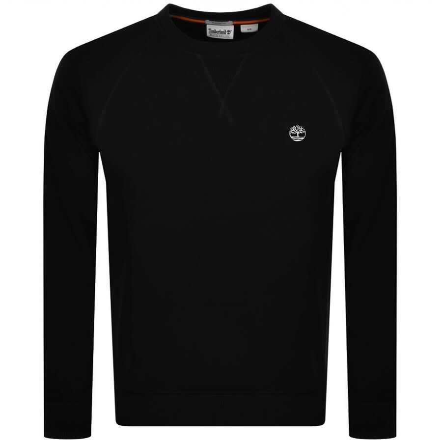 Main Product Image for Timberland Crew Neck Logo Sweatshirt Black