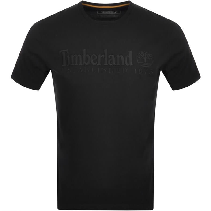 Alternative Image for ProductTimberland Heritage Logo T Shirt Black1