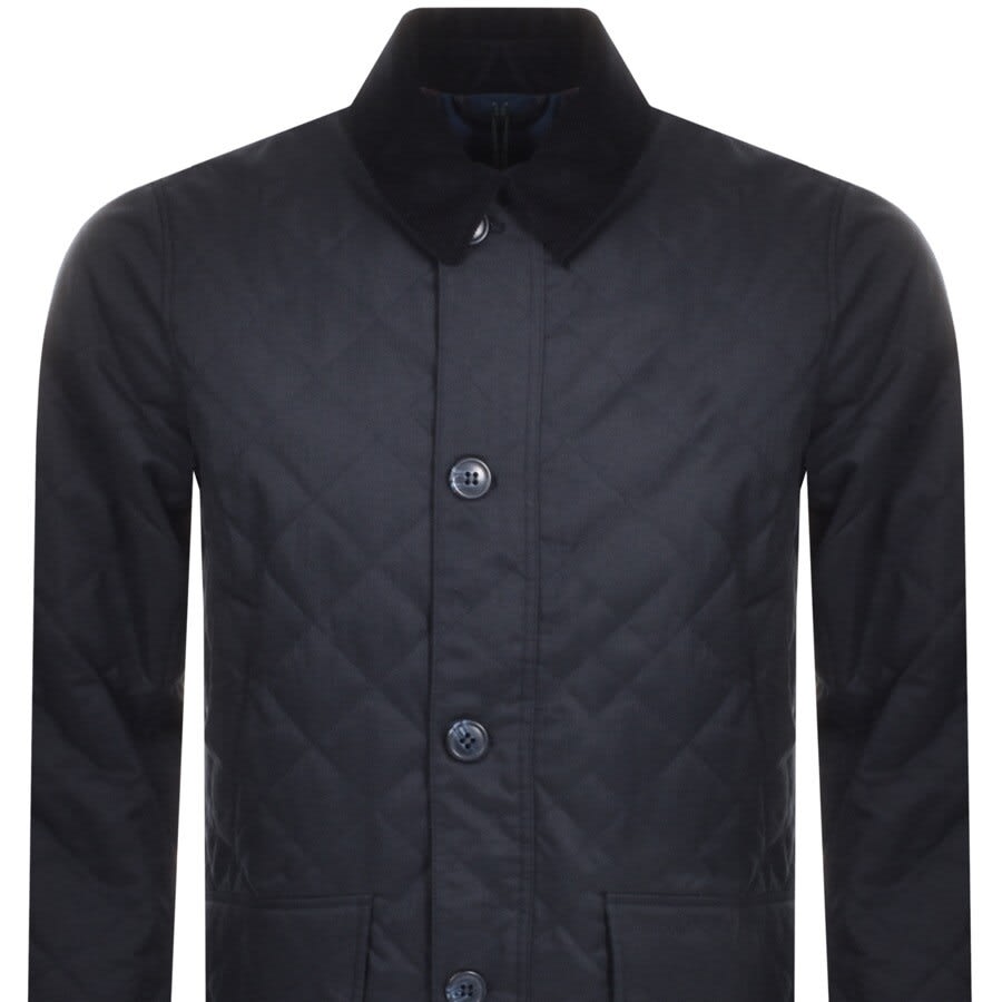 Alternative Image for ProductBarbour Quilted Mac Jacket Navy2