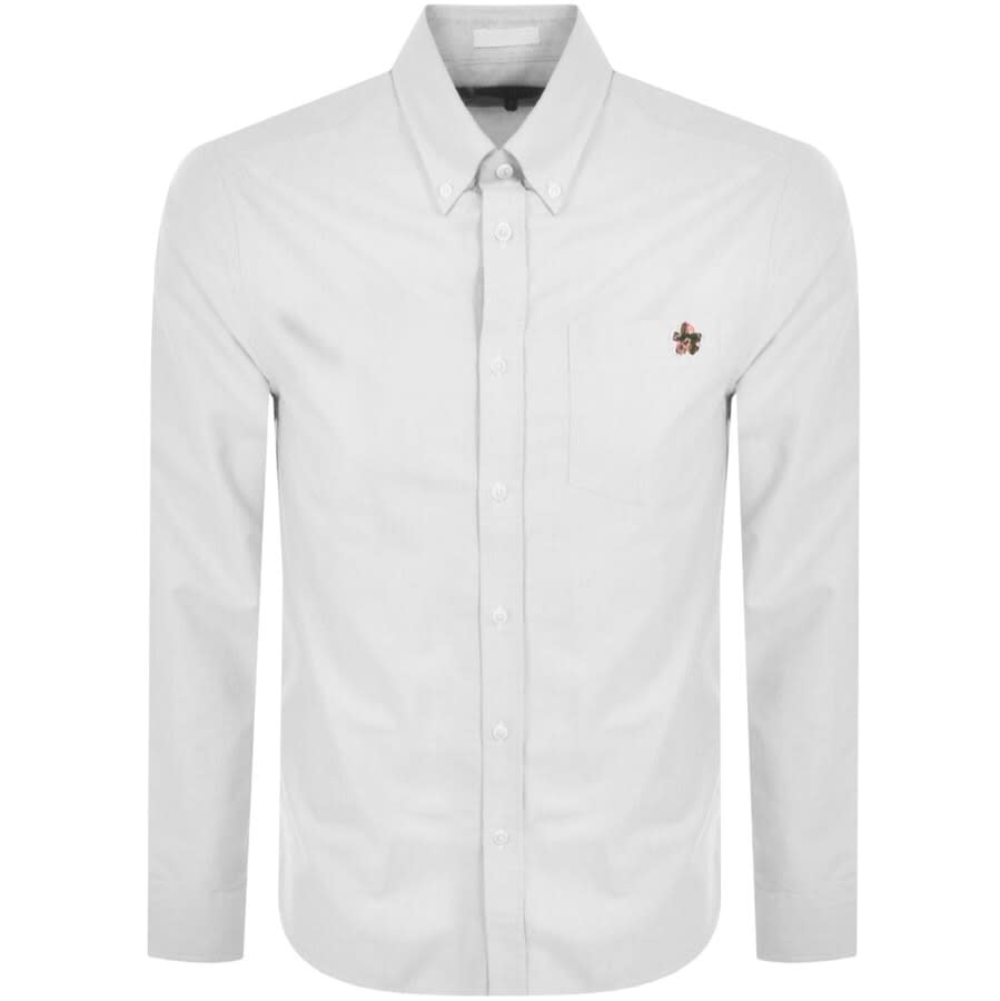 Main Product Image for Ted Baker Caplet Long Sleeved Shirt White