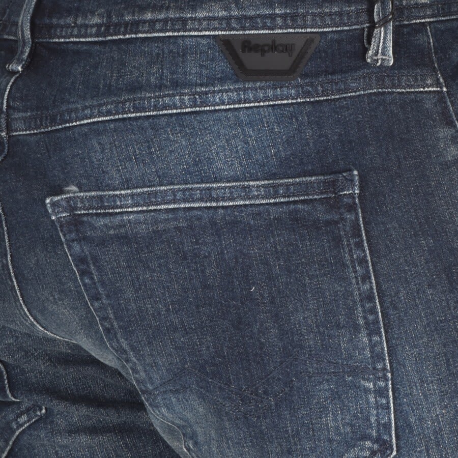 Alternative Image for ProductReplay Timmie Regular Slim Fit Jeans Blue3