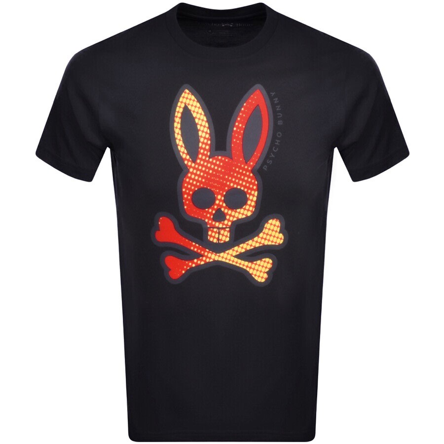 Alternative Image for ProductPsycho Bunny Denton Crew Neck T Shirt Navy1