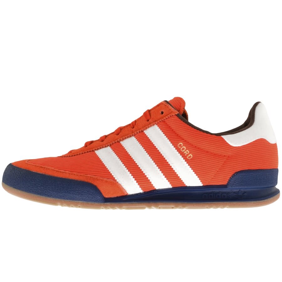 Alternative Image for Productadidas Originals Cord Trainers Orange1